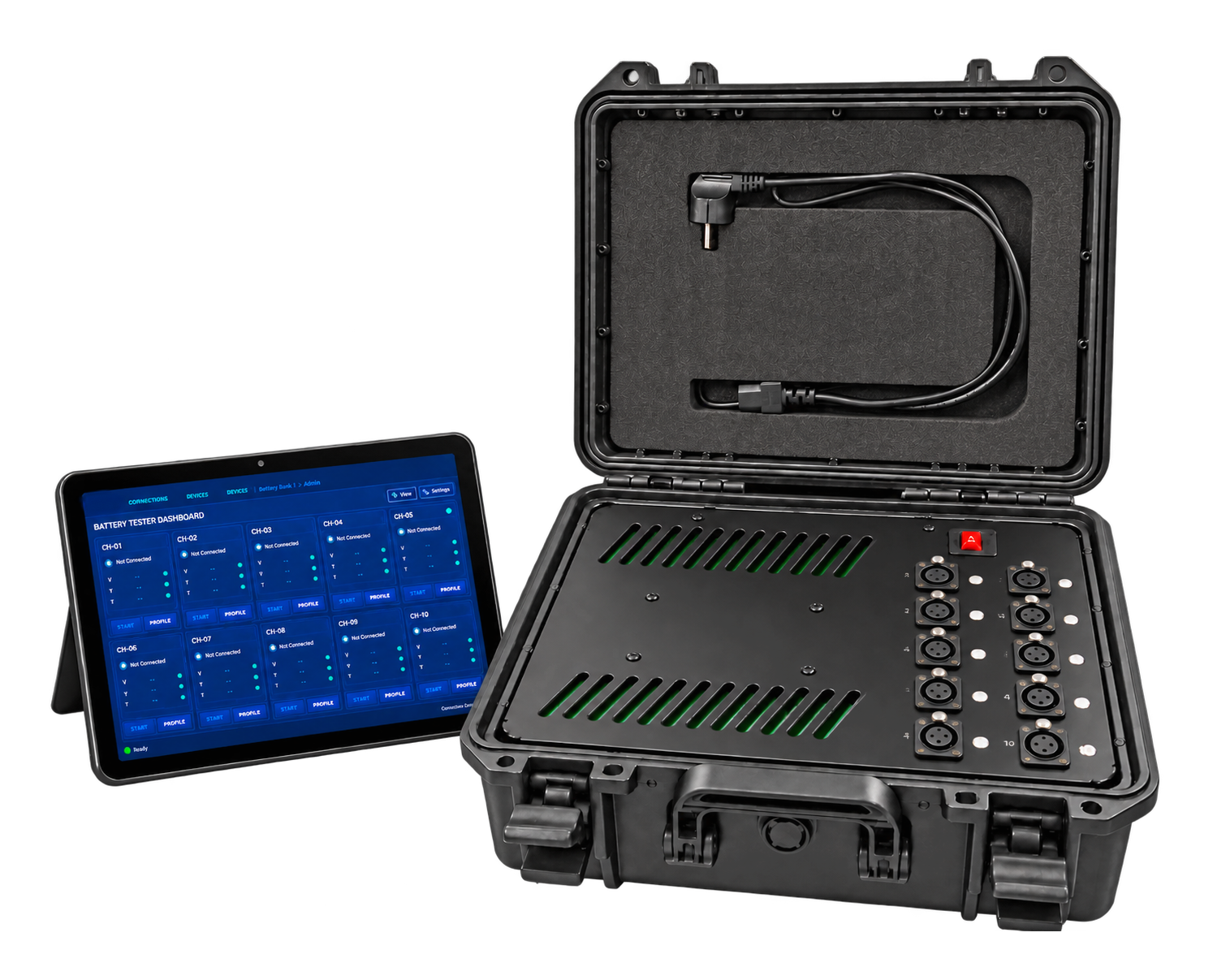PAPR Battery Tester